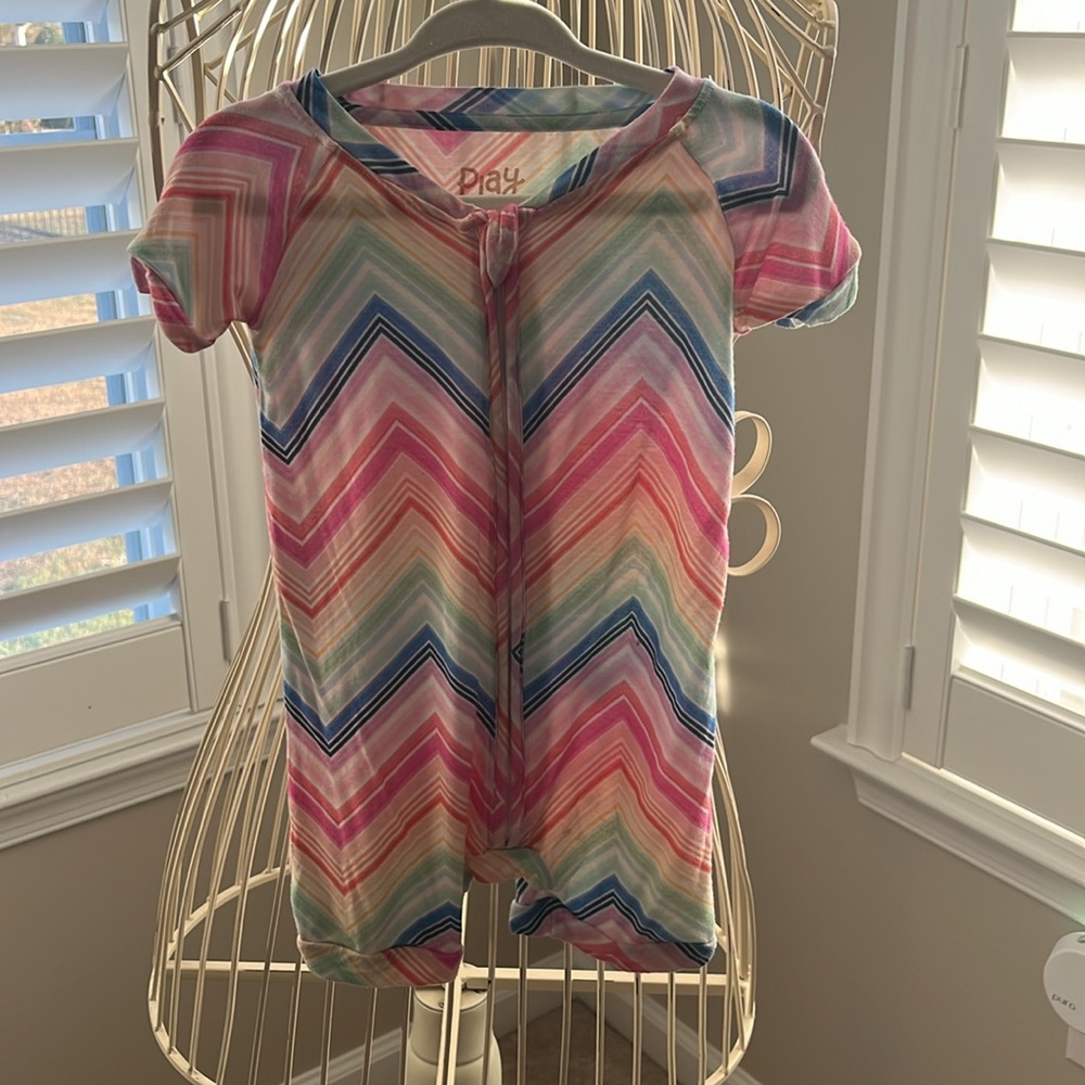Little Sleepies Play Shorts Romper